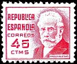 Spain 1936 Characters 45 CTS Carmin Edifil 737